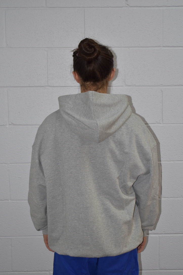 Taiotoshi Hoodie-Relaxed Fit (Gray)